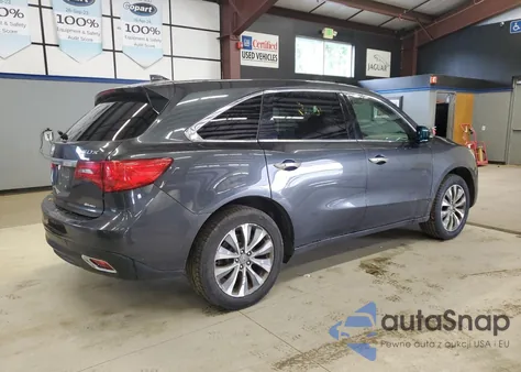 2015 Acura Mdx Technology z USA, uszkodzony, nr VIN 5FRYD4H45FB019416